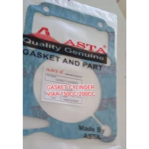 PAKING GASKET BLOK BORING SEKER BAWAH VIAR 150/200CC GASKET CYLINDER