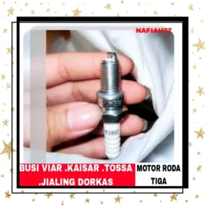 (TERMURAH)BUSI VIAR KAISAR TOSSA JIALING BUSI VIAR BIT RODA TIGA.SPARE PARTS MOTOR RODA TIGA