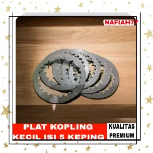 (KUALITAS PREMIUM)PLAT KOPLING KECIL ISI 5 KEPING VIAR OLD.KAISAR RODA TIGA