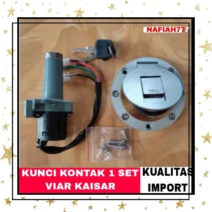 ((KUALITAS PREMIUM))KUNCI KONTAK VIAR KAISAR DAN TUTUP TANGKI VIARKAISAR MOTOR GEROBAK SPARE PARTS RODA TIGA DLL