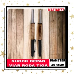TERMURAH SHOCK DEPAN VIAR SKOK DEPAN VIAR DIAMETER 31 MM SPARE PARTS MOTOR RODA TIGA