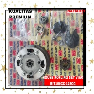 (KUALITAS ORIGINAL)HOUSE KOPLING SET VIAR BIT 100CC-125CC KOMPLIT HOS KOPLING VIAR BIT KOMPLIT