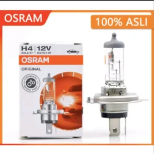 (KUALITAS ORIGINAL OSRAM) BOHLAM H4 LAMPU DEPAN H4 VIAR BIT 100CC DOP LAMPU H4 BOHLAM DEPAN VIAR BIT 100CC