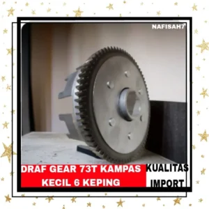 (KUALITAS PREMIUM OEM) DRAF GEAR KAMPAS KOPLING KECIL KEPING 6 KAISAR 150 CC SPAREPART MOTOR RODA 3 DLL